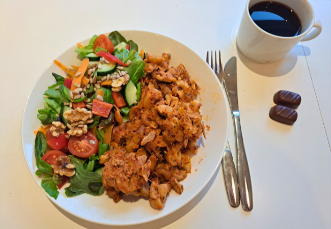 Ruokamelu vähenee kylläisyyttä tuottavilla aterioilla